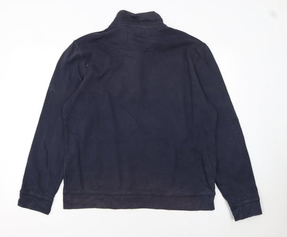 Mens UK Size L Calvin Klein Blue Pullover Sweatshirt
