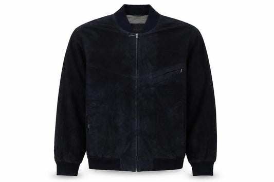 Mens UK Size 44 Giorgio Blue Bomber Jacket