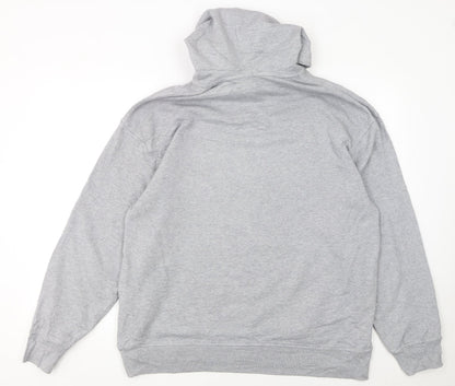 Mens UK Size L Levi's Grey Pullover Hoodie