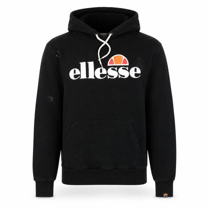 Mens UK Size S ellesse Black Pullover Hoodie