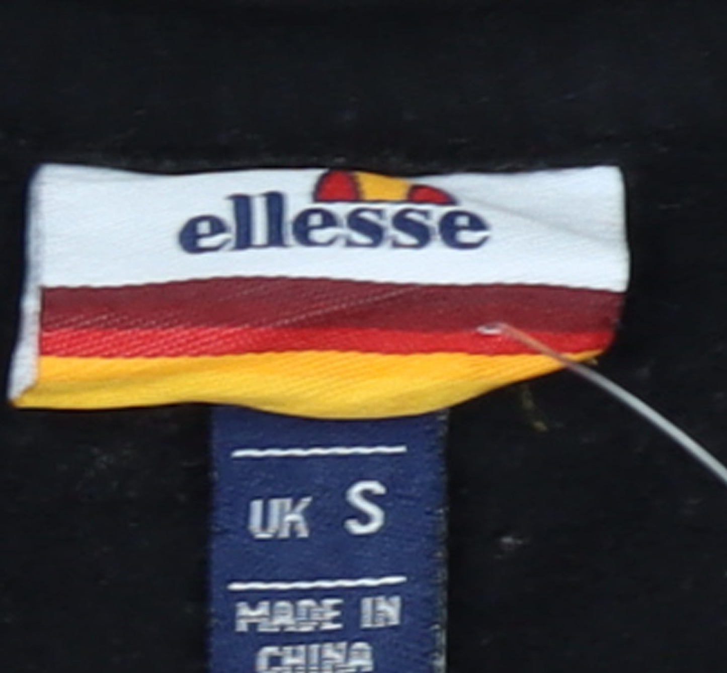 Mens UK Size S ellesse Black Pullover Hoodie