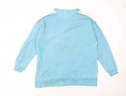 Mens UK Size S PUMA Blue Pullover Sweatshirt