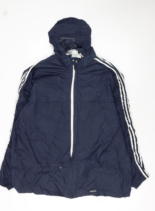 Mens UK Size XL adidas Blue Running & JoggingWalkingGym & Training Jacket