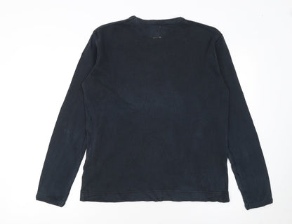 Mens UK Size S HUGO BOSS Black  T-Shirt