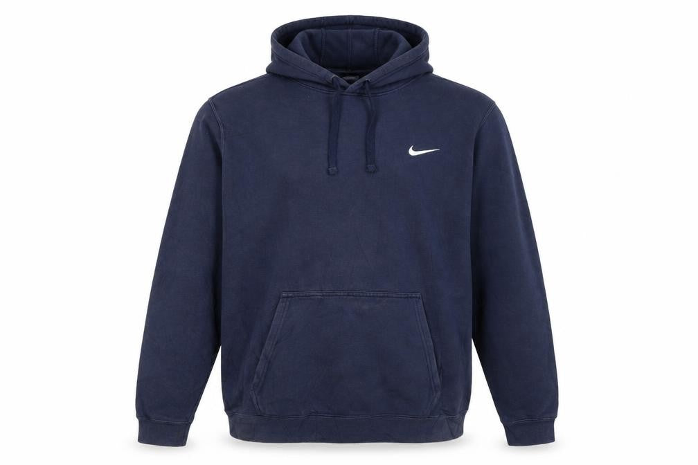 Mens UK Size M Nike Blue Pullover Hoodie