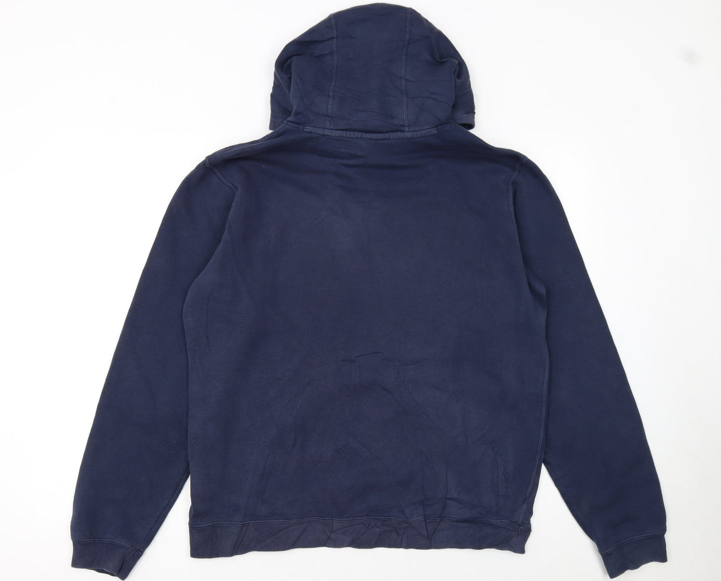 Mens UK Size M Nike Blue Pullover Hoodie