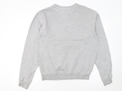 Mens UK Size M Diesel Grey Pullover Sweatshirt