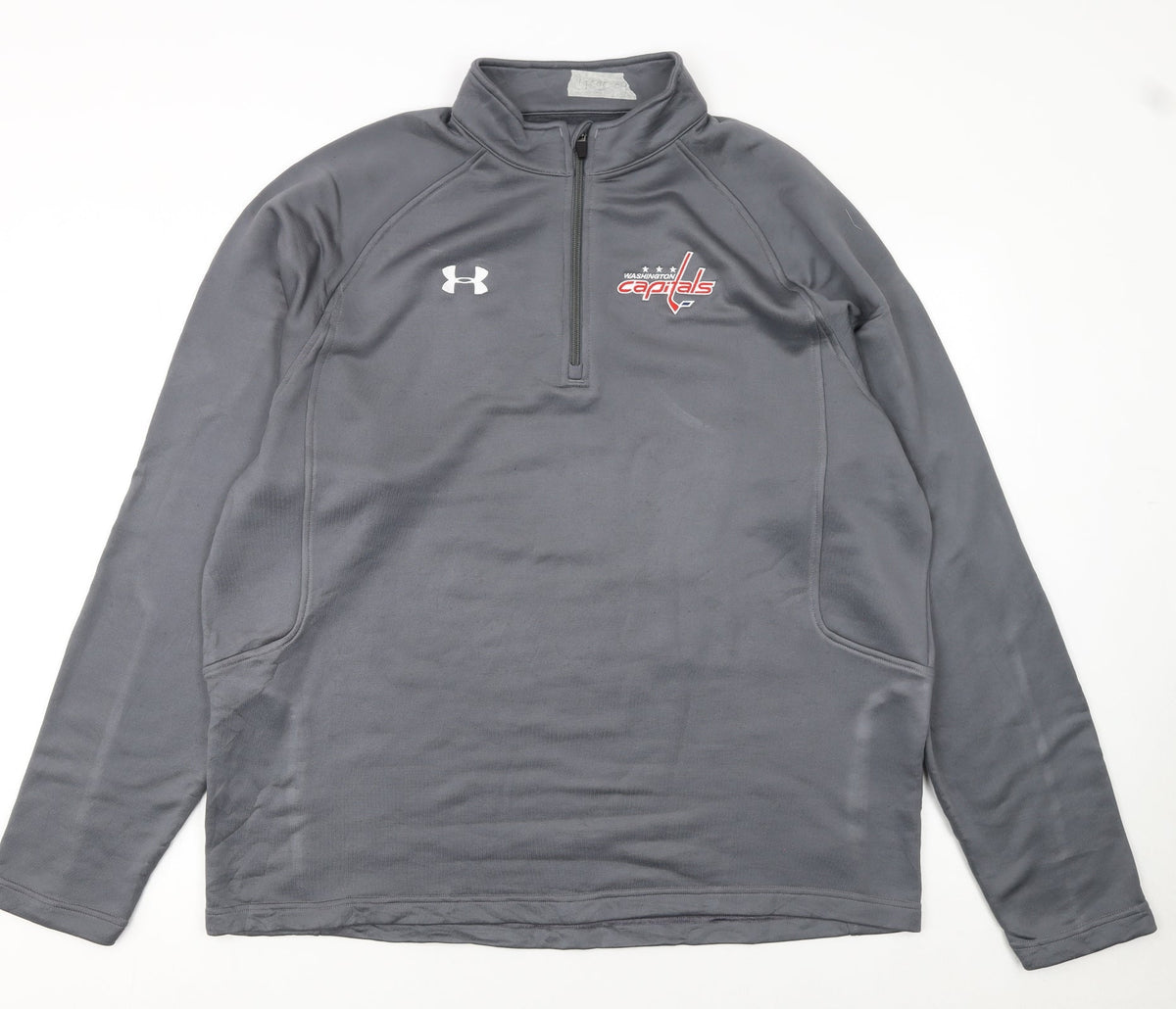 Mens UK Size XL Under armour Grey Pullover Sweatshirt