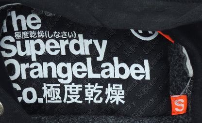 Mens UK Size S Superdry Black Pullover Hoodie