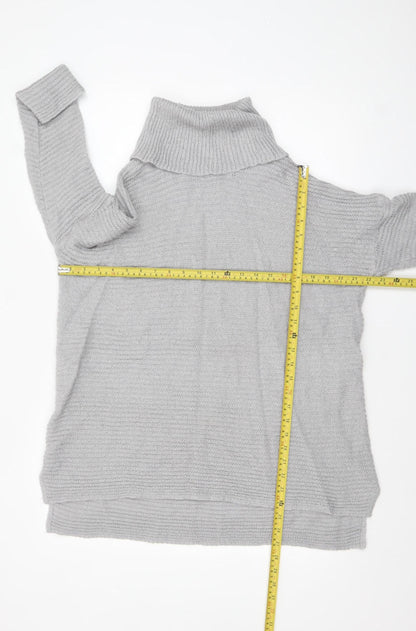 Womens UK Size 14 Marks and Spencer Grey Pullover Jumper