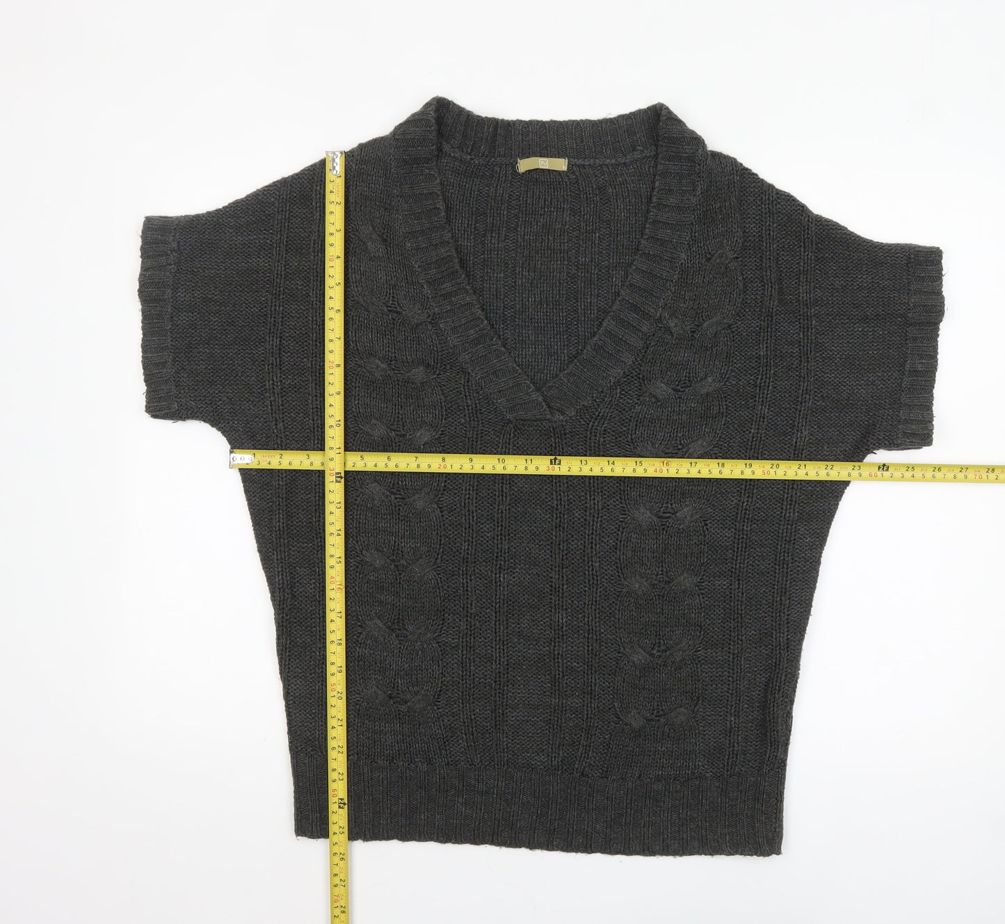 Womens UK Size 10 TU Grey Pullover Jumper
