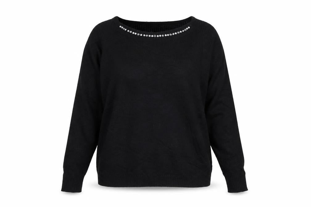 Womens UK Size M Fenn Wright Manson Black Pullover Jumper