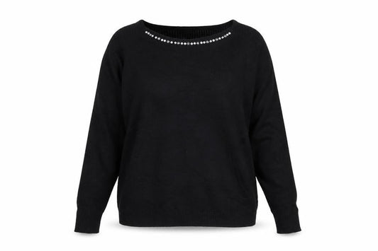 Womens UK Size M Fenn Wright Manson Black Pullover Jumper