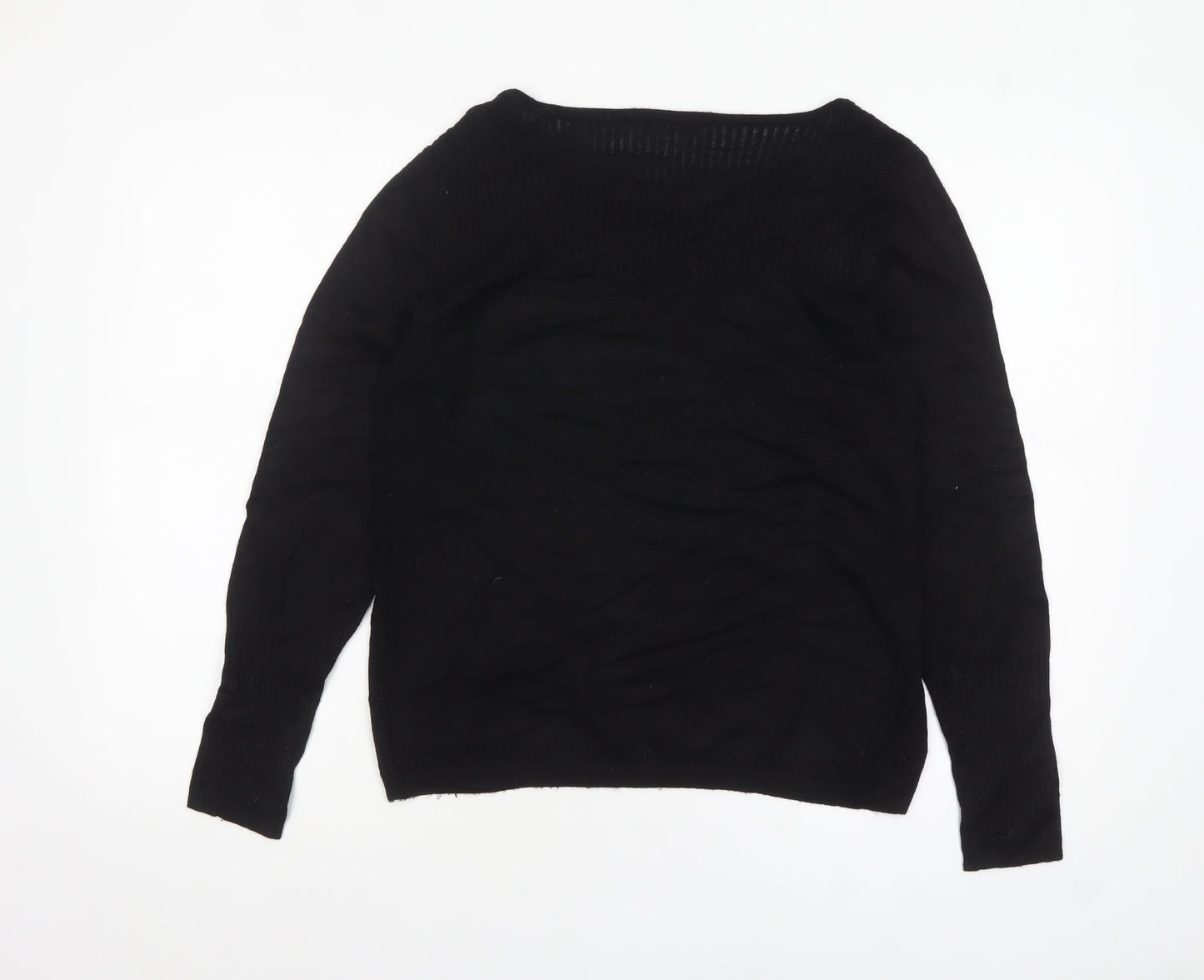 Womens UK Size M Fenn Wright Manson Black Pullover Jumper