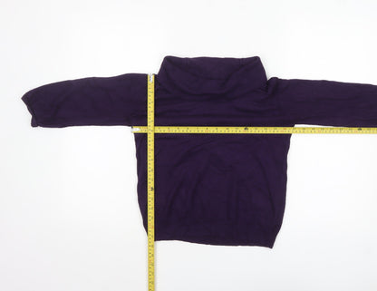 Womens UK Size 12 Marks and Spencer Purple Pullover Jumper