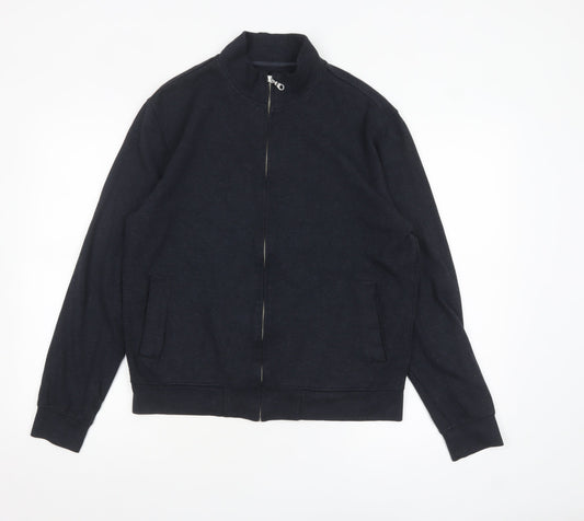 Mens UK Size M MARCS Black Bomber Jacket