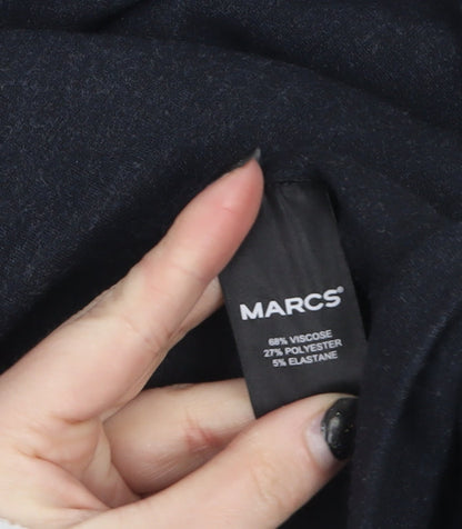 Mens UK Size M MARCS Black Bomber Jacket