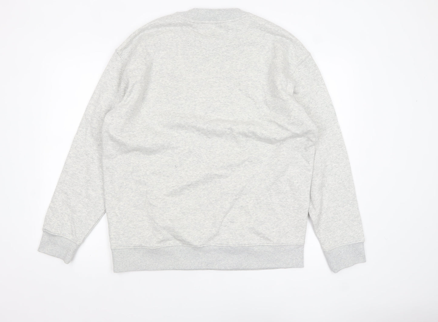 Mens UK Size M Marks and Spencer Grey Pullover Sweatshirt