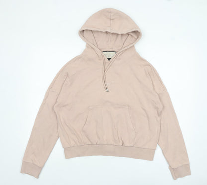 Womens UK Size 10 Prévu Beige Pullover Hoodie