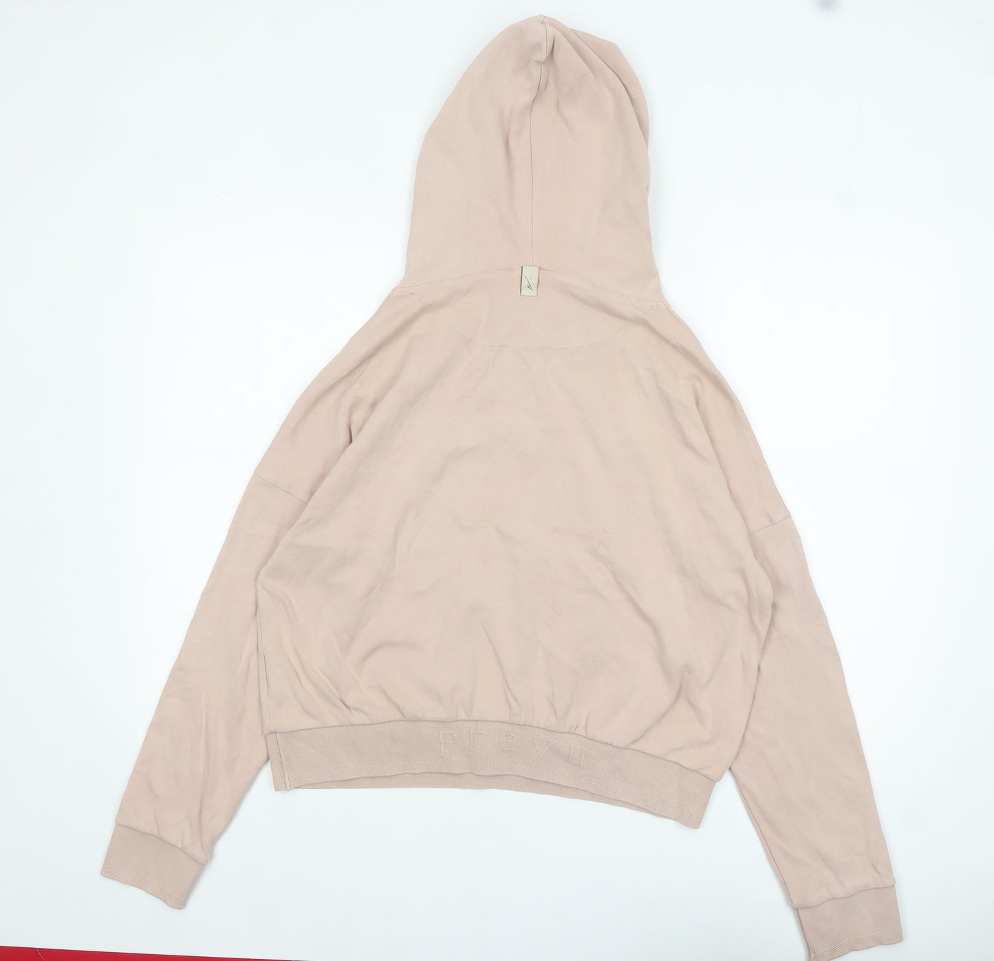 Womens UK Size 10 Prévu Beige Pullover Hoodie