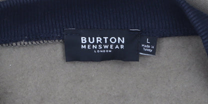 Mens UK Size L Burton Menswear Beige Basic Jacket