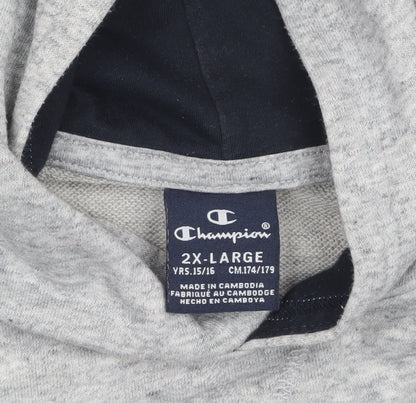 Boys UK Size 2XL Champion Grey Pullover Hoodie