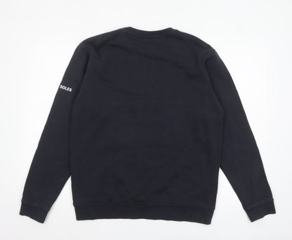 Mens UK Size XL Lost Soles Black Pullover Sweatshirt