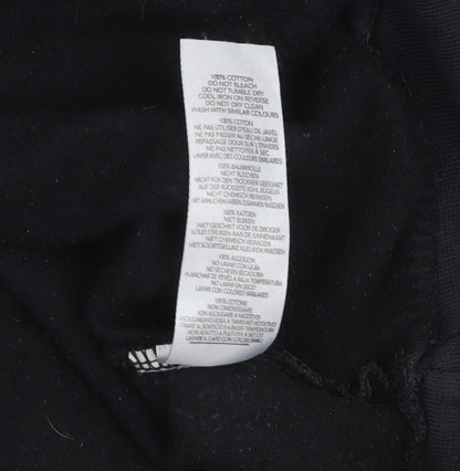 Mens UK Size M boohooMAN Black Pullover Hoodie