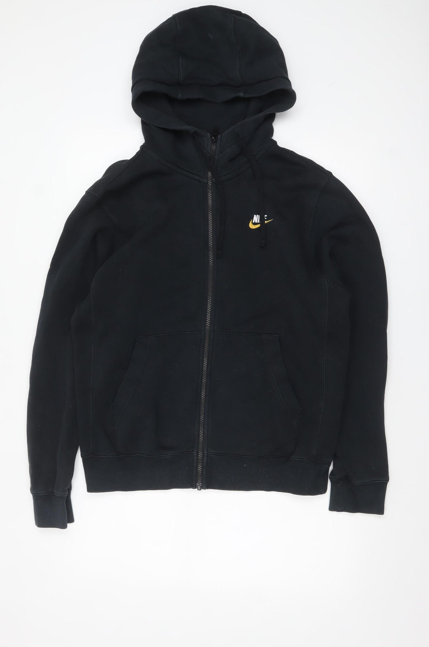 Mens UK Size S Nike Black Full Zip Hoodie