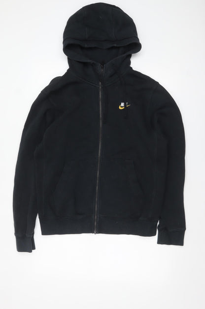 Mens UK Size S Nike Black Full Zip Hoodie