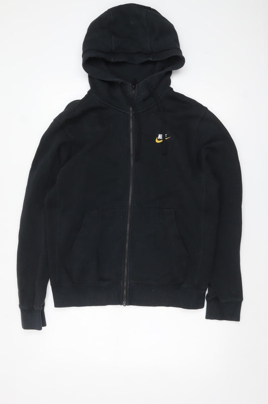 Mens UK Size S Nike Black Full Zip Hoodie