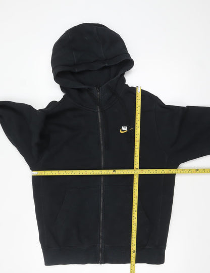 Mens UK Size S Nike Black Full Zip Hoodie