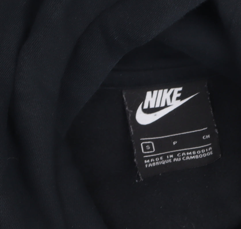 Mens UK Size S Nike Black Full Zip Hoodie