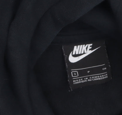 Mens UK Size S Nike Black Full Zip Hoodie
