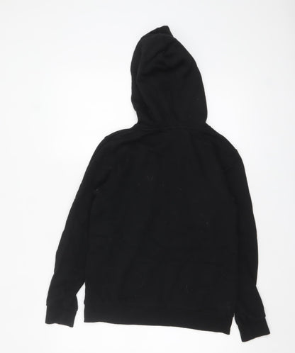 Boys UK Size 14 Years JACK & JONES Black Pullover Hoodie