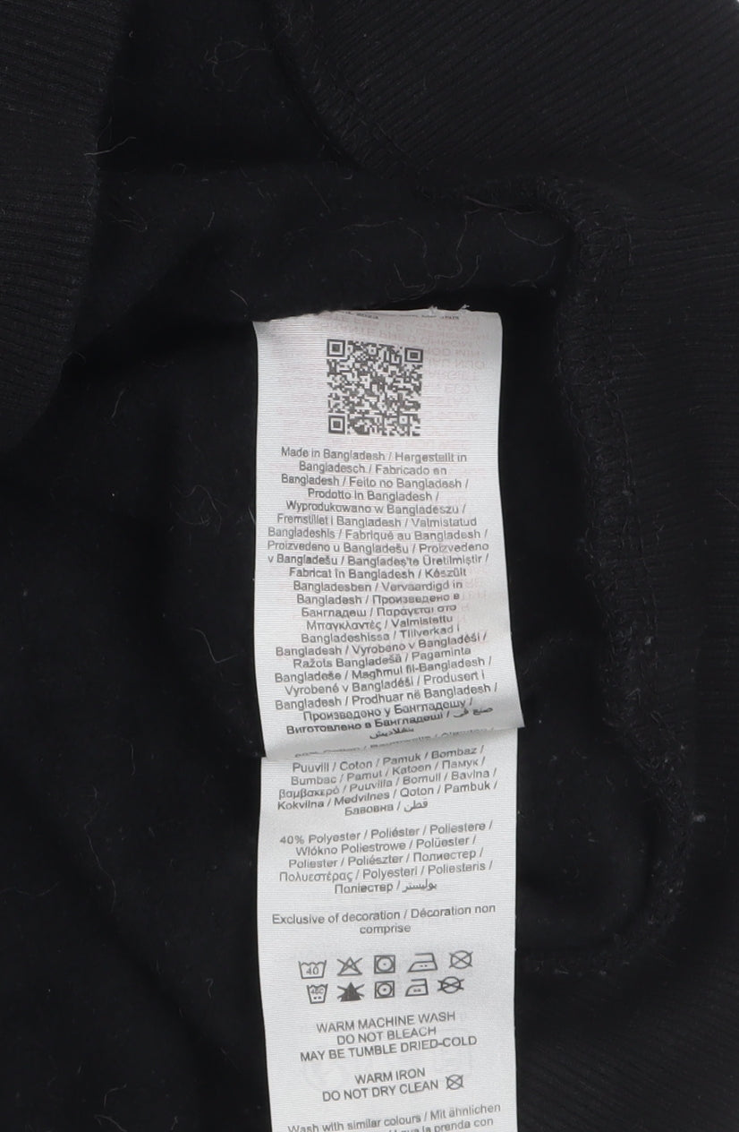 Boys UK Size 14 Years JACK & JONES Black Pullover Hoodie