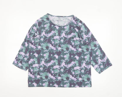 Womens UK Size M Honor Millburn Multicoloured Basic T-Shirt