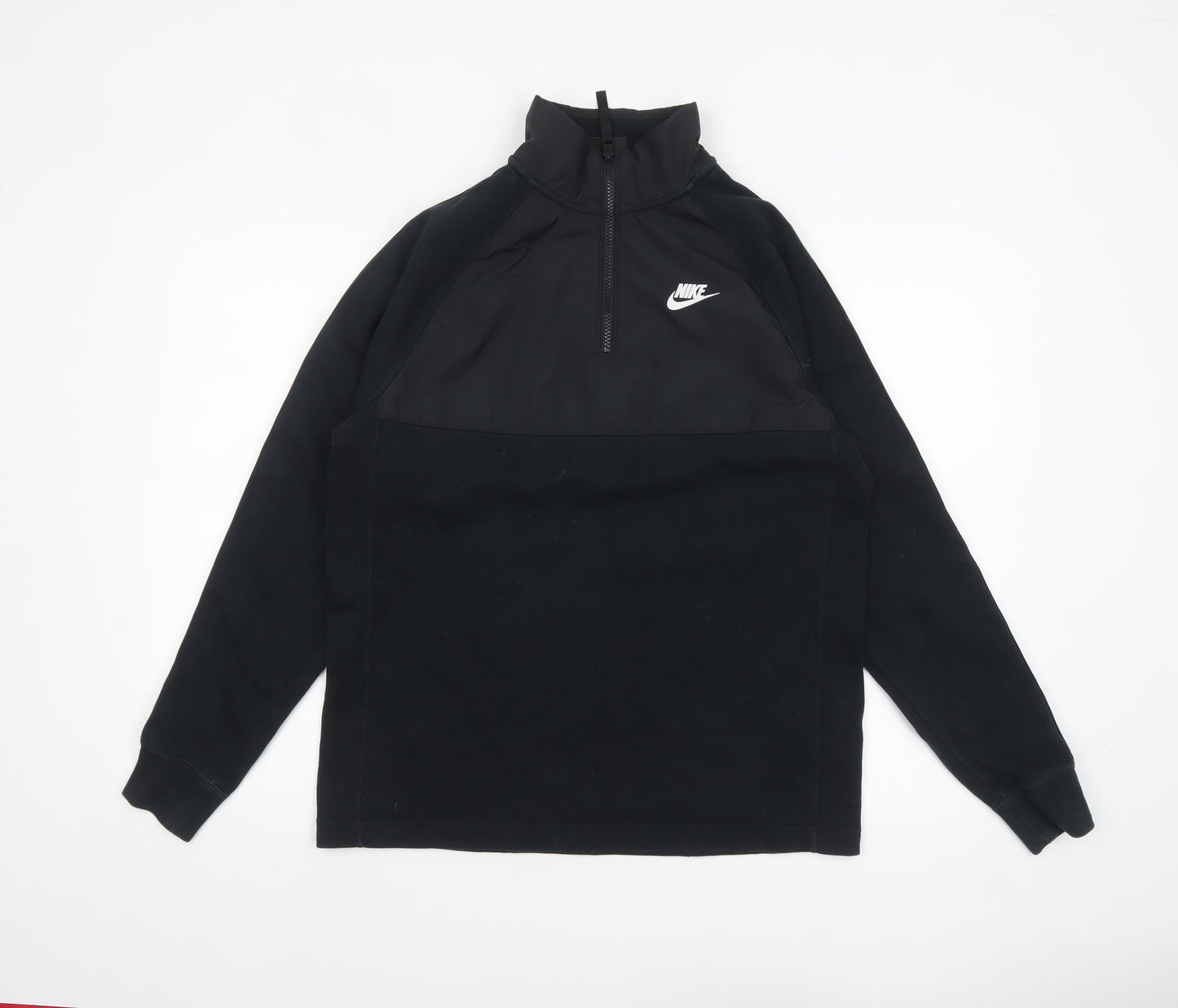 Mens UK Size S Nike Black Pullover Sweatshirt