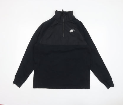 Mens UK Size S Nike Black Pullover Sweatshirt