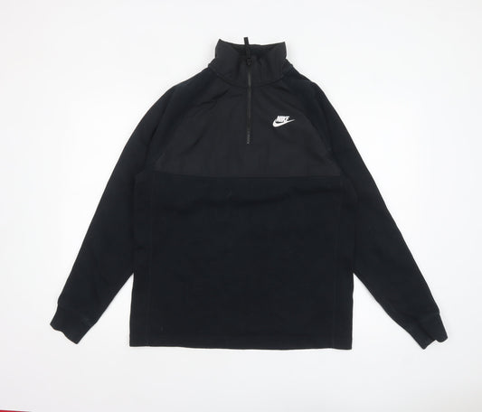 Mens UK Size S Nike Black Pullover Sweatshirt