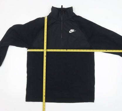 Mens UK Size S Nike Black Pullover Sweatshirt
