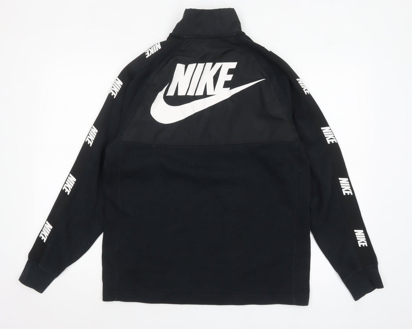 Mens UK Size S Nike Black Pullover Sweatshirt