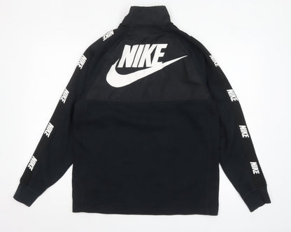 Mens UK Size S Nike Black Pullover Sweatshirt