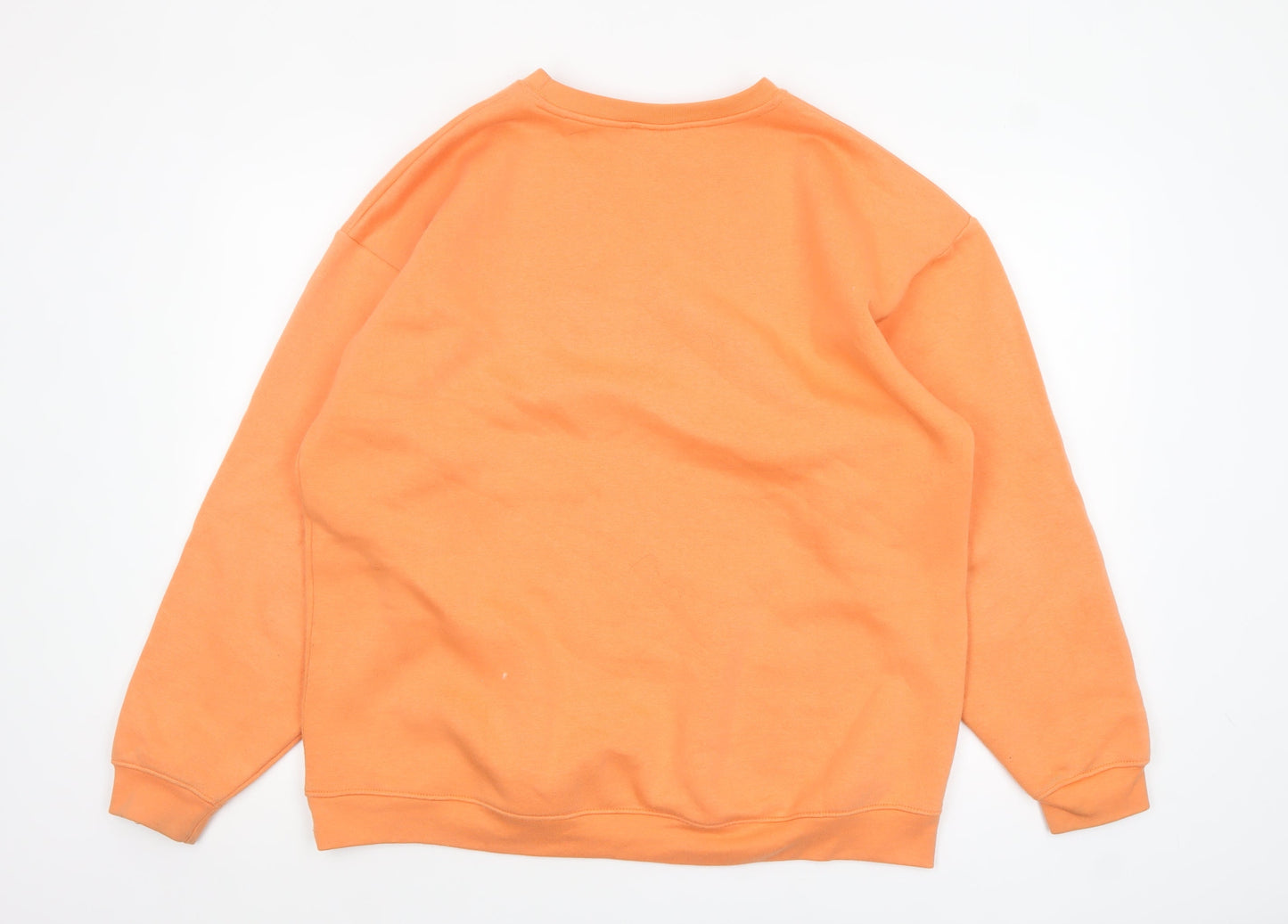 Womens UK Size 14 Daisy Street Orange Pullover Sweatshirt