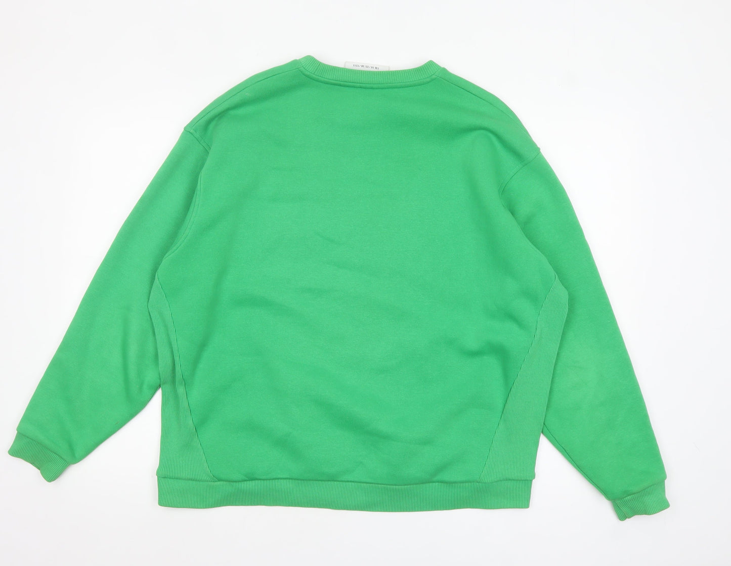 Womens UK Size 10 Supply & Demand Green Pullover Sweatshirt
