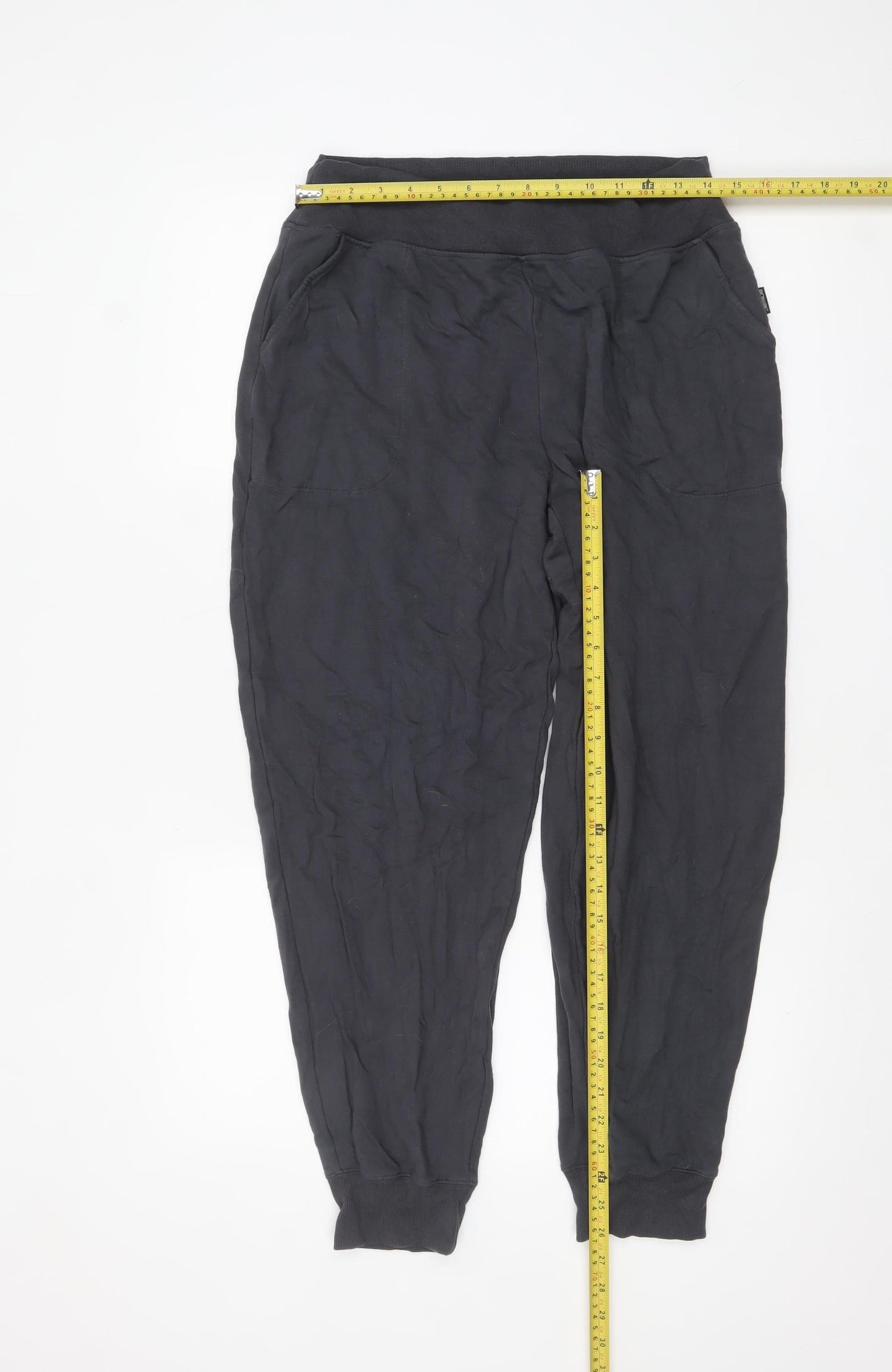 Animal Womens Black Size 14 Jogger Trousers with Pockets