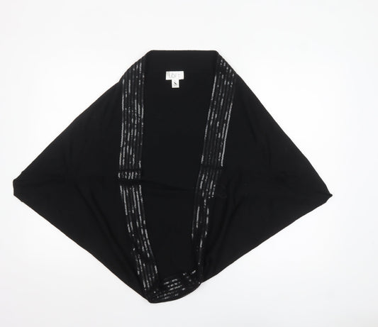 Womens UK Size L Ann Taylor Loft Black Shrug Jumper