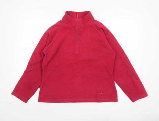 Womens UK Size 12 Mountainlife Red Pullover Sweatshirt