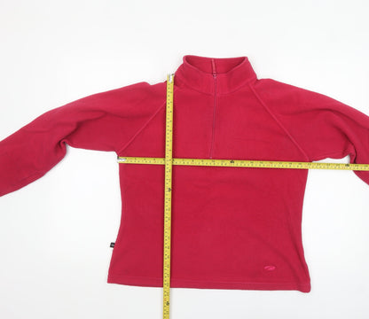 Womens UK Size 12 Mountainlife Red Pullover Sweatshirt