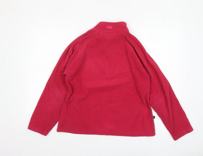 Womens UK Size 12 Mountainlife Red Pullover Sweatshirt